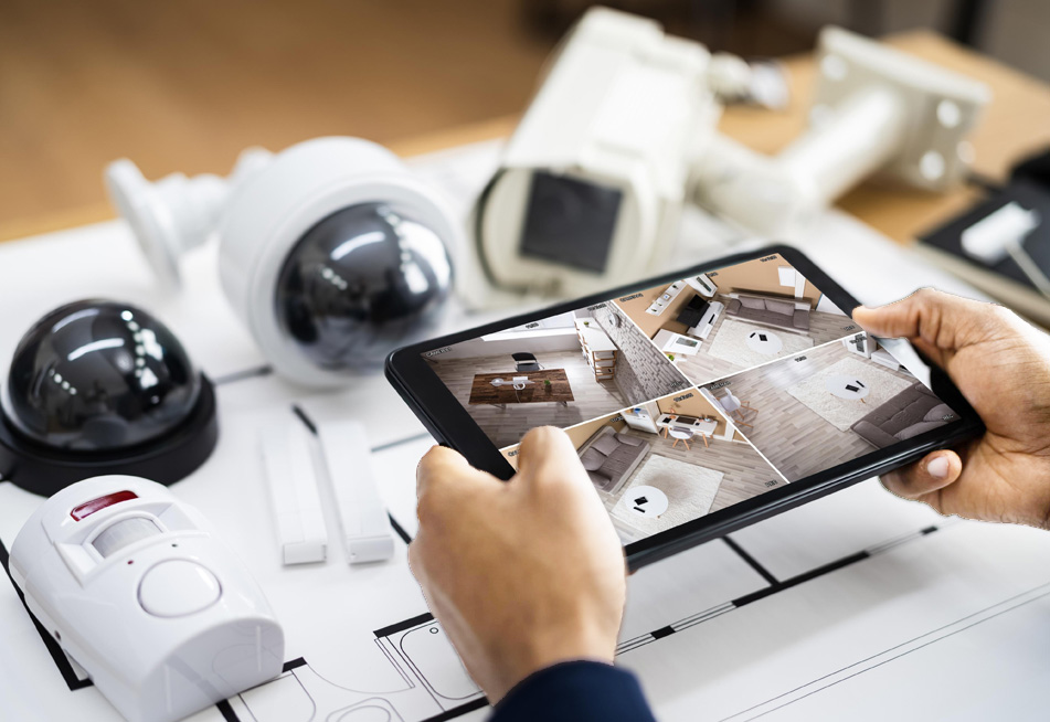 Senzory a kamery nám pomáhají zabezpečovat vaše prostory